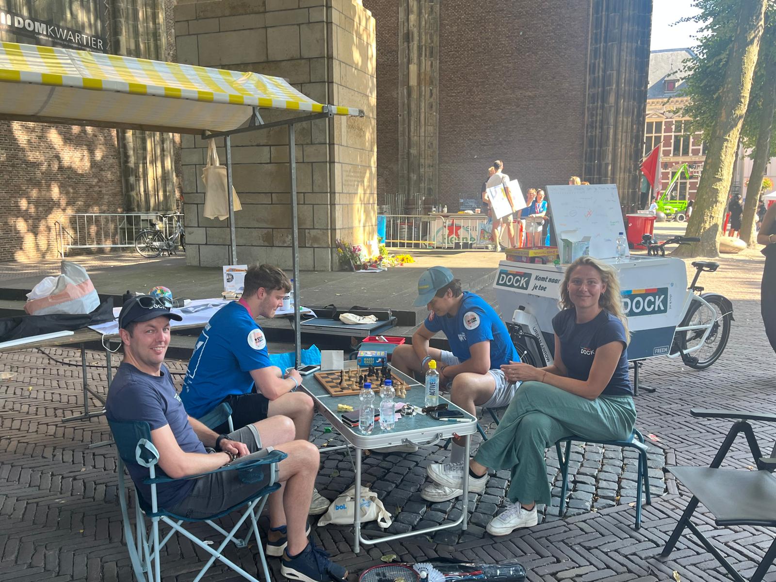 DOCK aanwezig op de Utrechtse Introductie Tijd