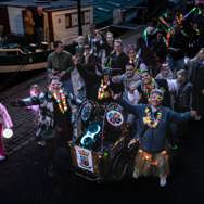 Lichtjesparade tijdens de Brandersfeesten: een stralend slot van Schiedam 750