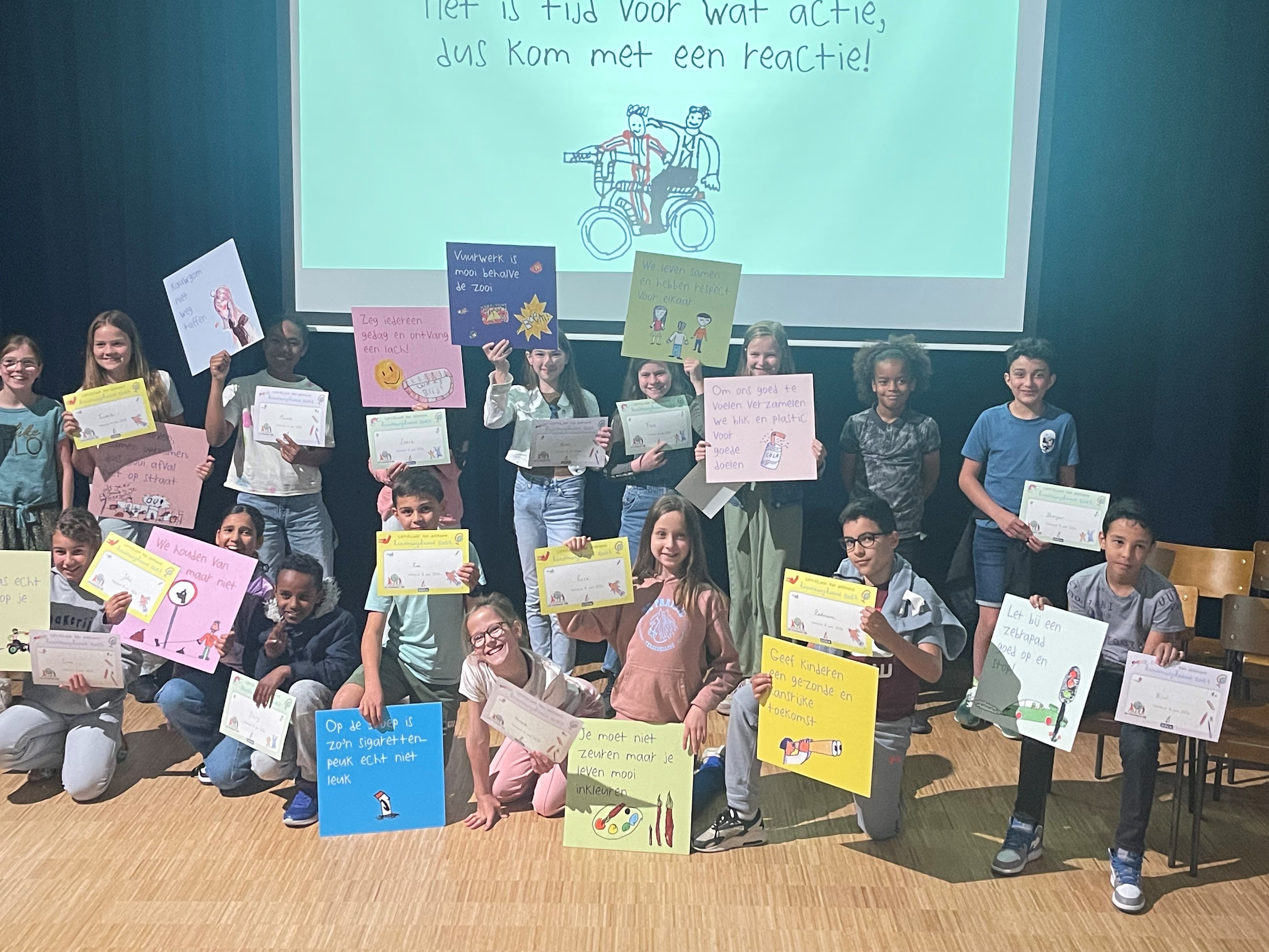 Kinderwijkraad zet met actie ideeën om in KINDERDAAD!