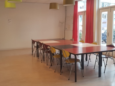 Grote zaal voor BG