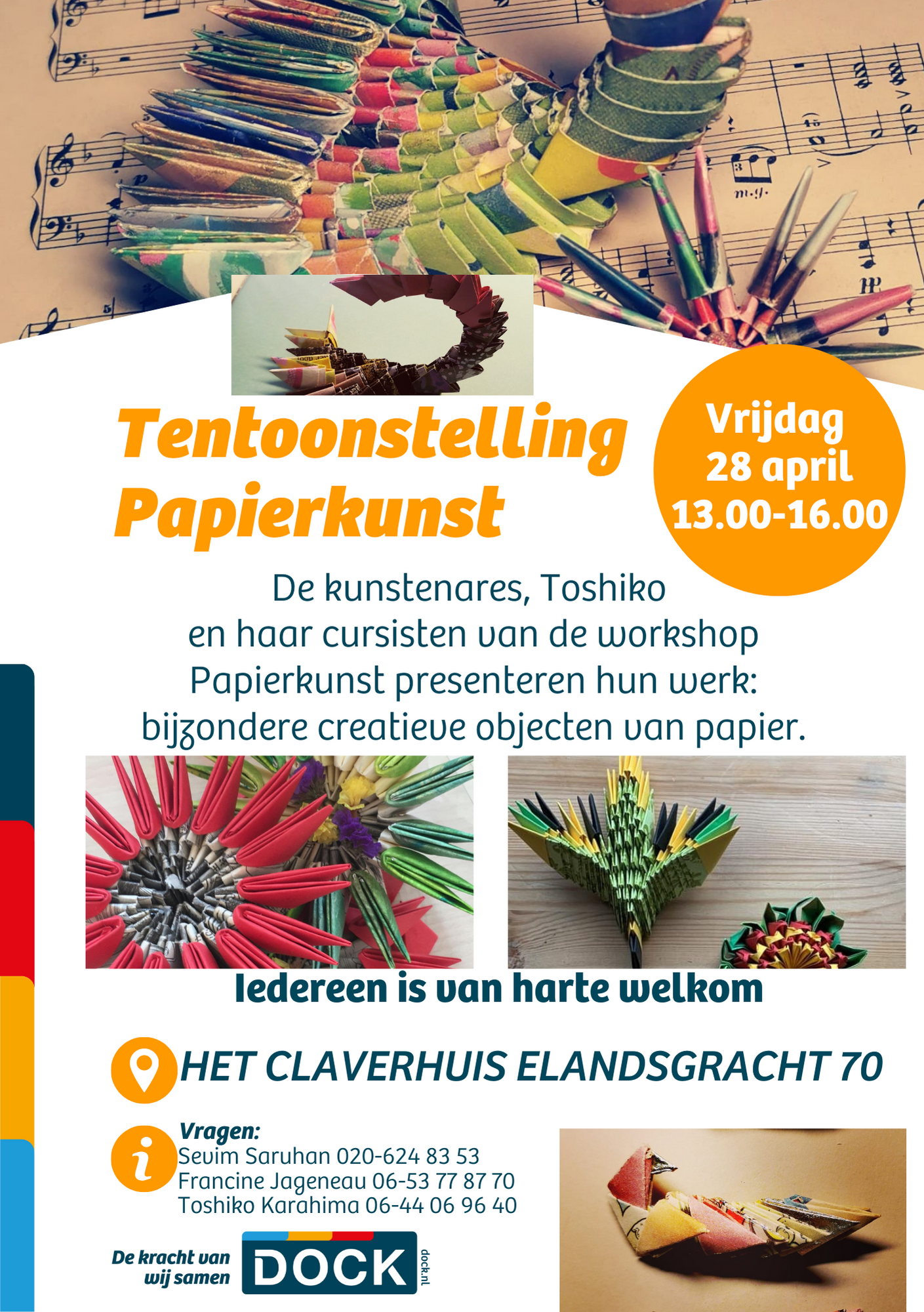 Tentoonstelling Papierkunst