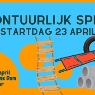 Startdag Avontuurlijk Spelen bij speeltuin de Kleine Dom in Utrecht