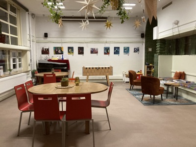 Achterbarzaal begane grond