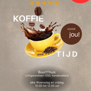 Koffietijd, voor jou!