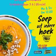 Elke week soep bij het Welkomhuis Utrecht