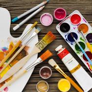 Creatief én gezellig: schilderochtenden brengen bewoners Hoograven samen