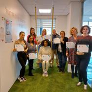 De coaches van Online Thuis hebben hun certificaat ontvangen!