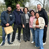 Burgemeester Halsema bezoekt Amsterdam-Noord