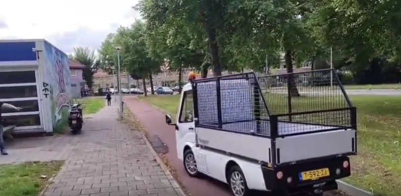 Klusbus in Amsterdam-Noord