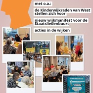 Kinderwijkraden Amsterdam West maken tijdschrift 'Welkom in Vreedzaam West'