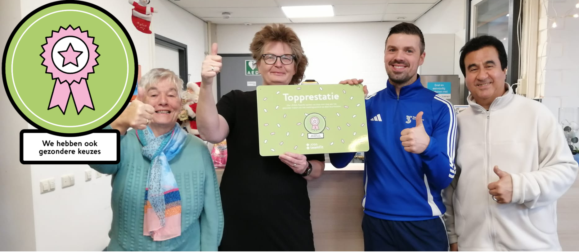 DOCK Wijkhuis Schiedam beloond voor inzet op gezonde voeding