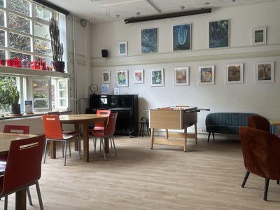 Achterbarzaal begane grond